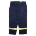 CARHARTT Mens Trousers Blue Relaxed Straight W38 L30