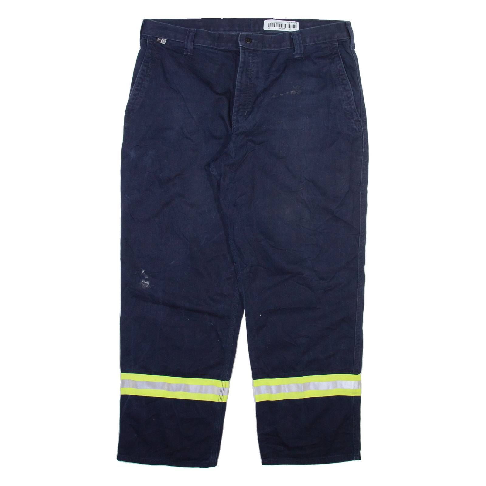 CARHARTT Mens Trousers Blue Relaxed Straight W38 L30