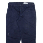 CARHARTT Mens Trousers Blue Relaxed Straight W38 L30