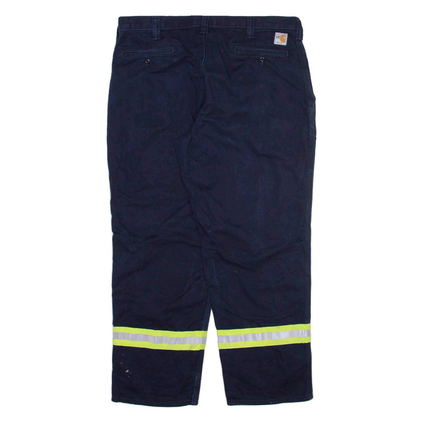 CARHARTT Mens Trousers Blue Relaxed Straight W38 L30