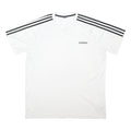 ADIDAS Mens White & Black Classic T-Shirt XL Short Sleeve Crew Neck Sportswear