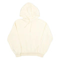 H&M Womens Cream Hoodie XS Cotton Blend Pullover Casual Essentials