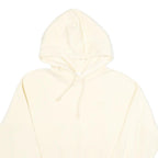 H&M Womens Cream Hoodie XS Cotton Blend Pullover Casual Essentials