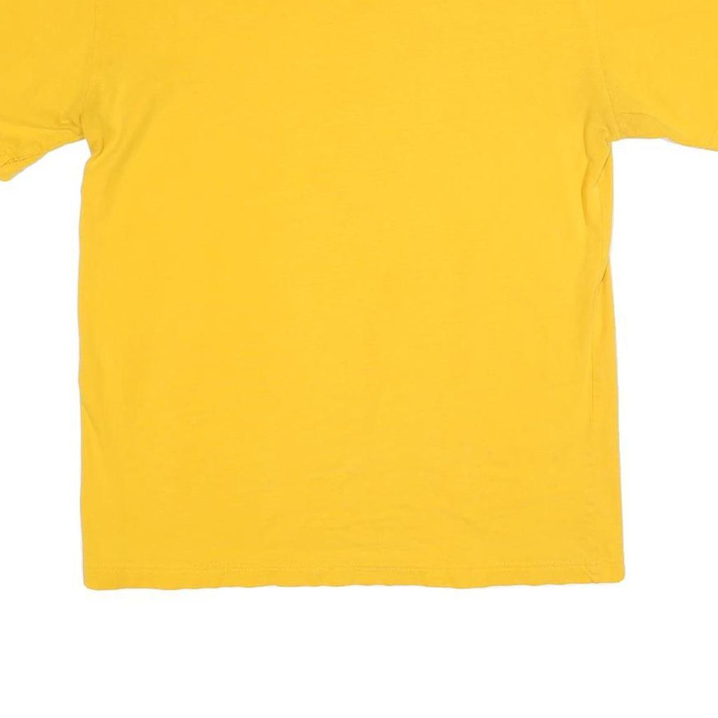 REEBOK Mens Yellow Steelers Graphic T-Shirt S Short Sleeve Crew Neck NFL