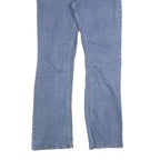 LEVI'S Womens Regular Blue Denim Jeans Medium W28 L30 Classic Cotton Blend Zip