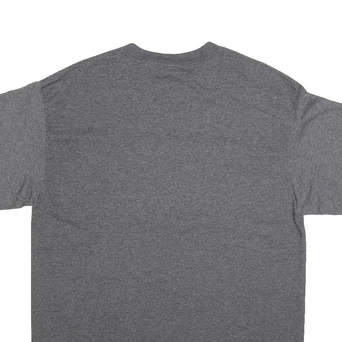 Mens Grey USA Washington DC Graphic T-Shirt L Short Sleeve Crew Neck Casual