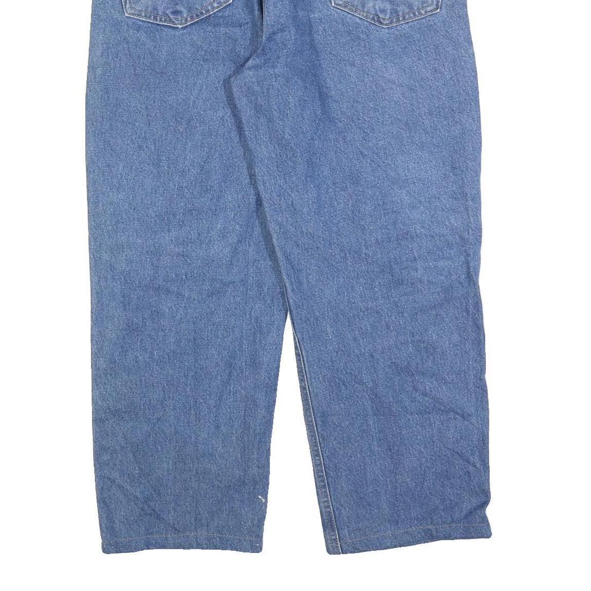 CARHARTT Mens Relaxed Blue Denim Jeans W36 L27 Classic Cotton Blend Zip