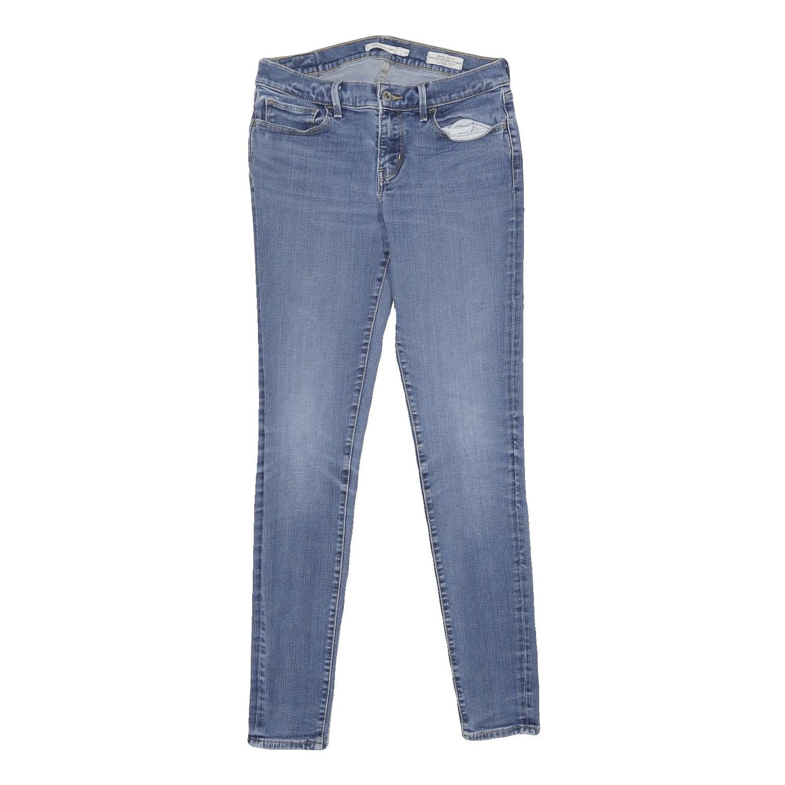 LEVI'S 710 Super Skinny Womens Jeans Blue Slim Denim Medium W29 L30 Stretch