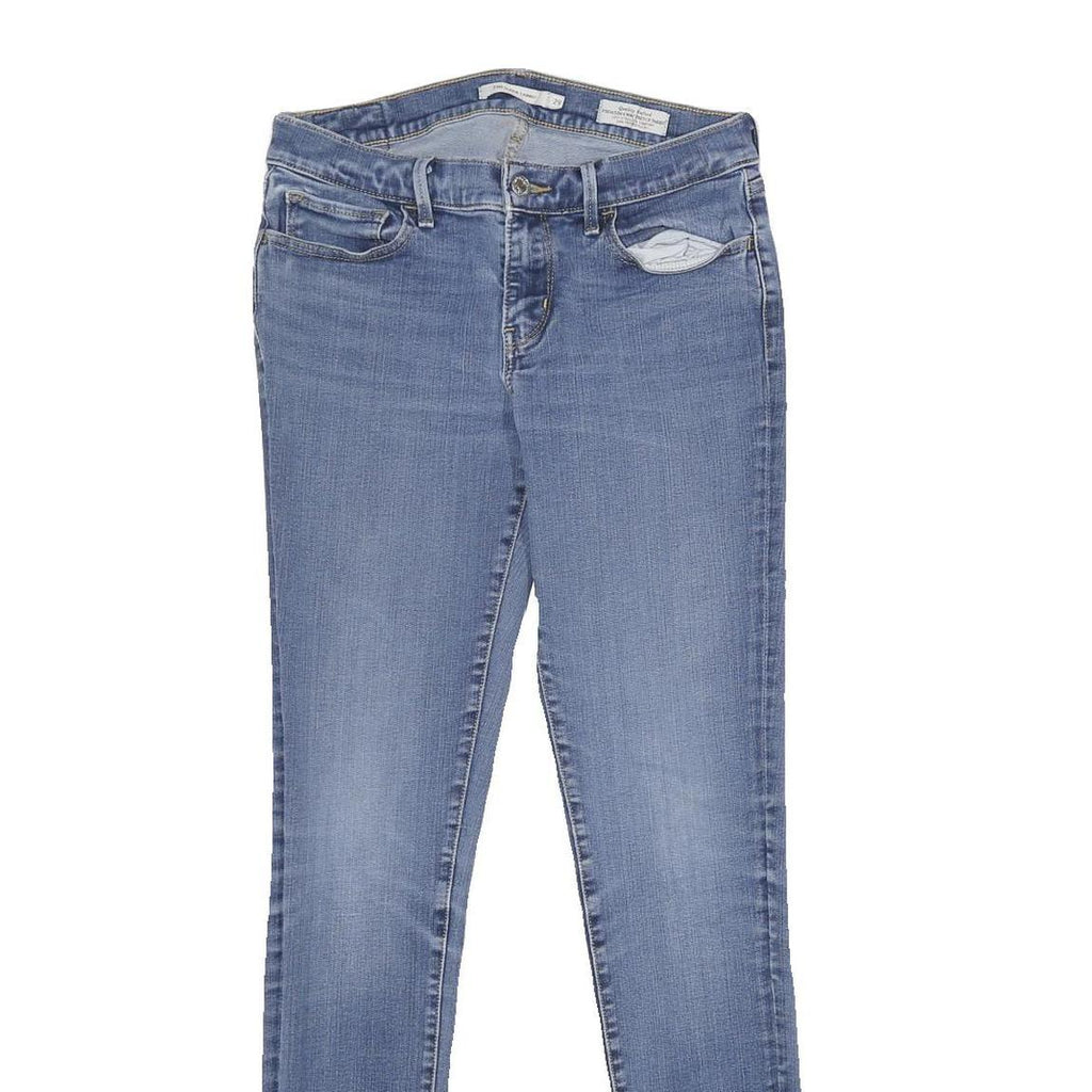 LEVI'S 710 Super Skinny Womens Jeans Blue Slim Denim Medium W29 L30 Stretch