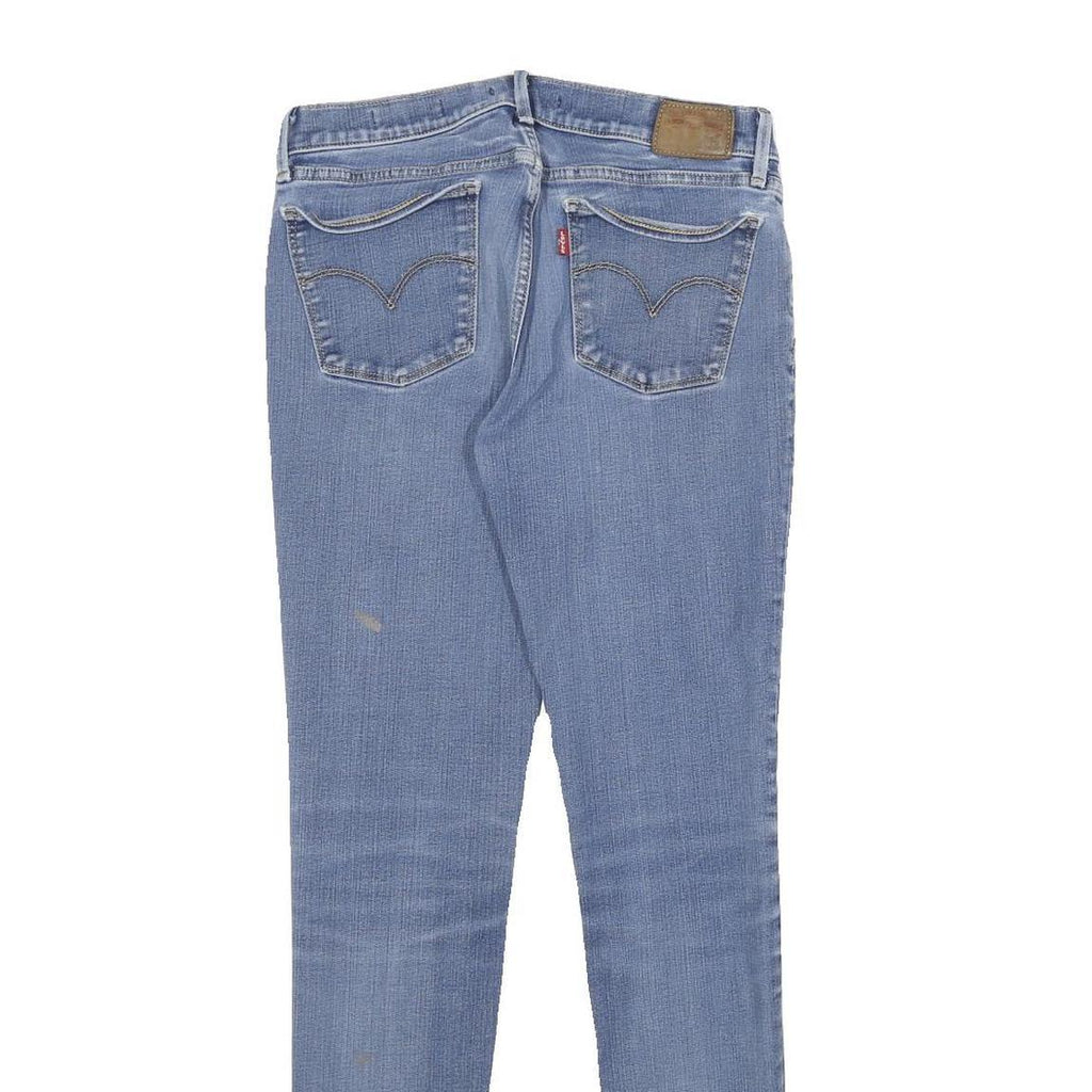 LEVI'S 710 Super Skinny Womens Jeans Blue Slim Denim Medium W29 L30 Stretch