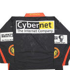 WUTHRICH Mens Black & Red SCL Tigers Hockey T-Shirt L Long Sleeve V-Neck Sports