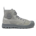 PALLADIUM Womens Lace-Up Boots Footwear Grey Synthetic UK 7 Comfort Style