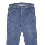 WRANGLER Mens Regular Fit Blue Denim Jeans W34 L30 Classic Zip Cotton Blend