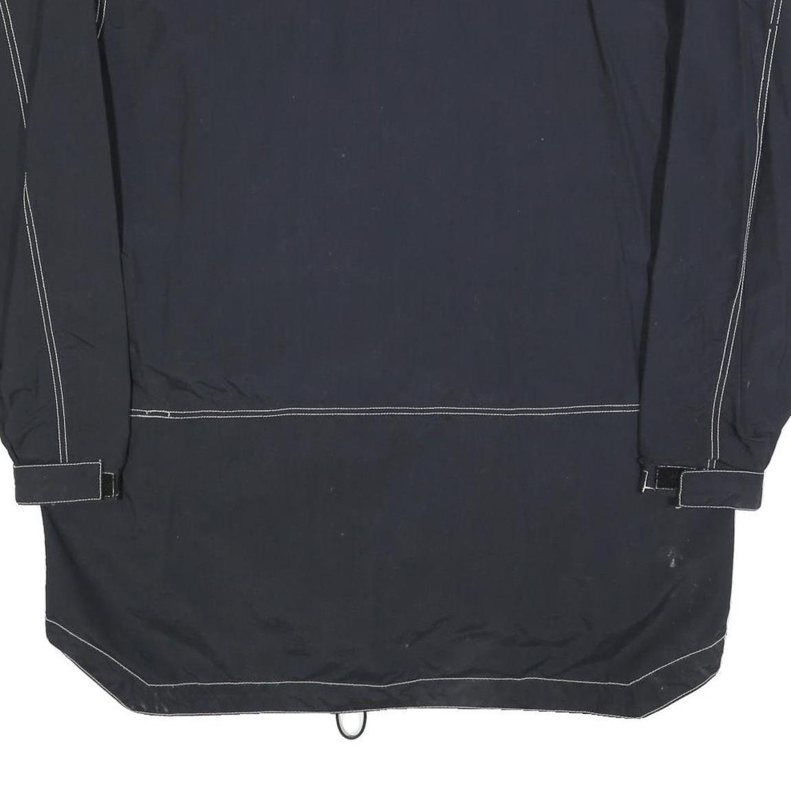 DELFY 1000 Mens Black Zip Up Jacket M Polyester Blend Outdoor Casual Lightweight