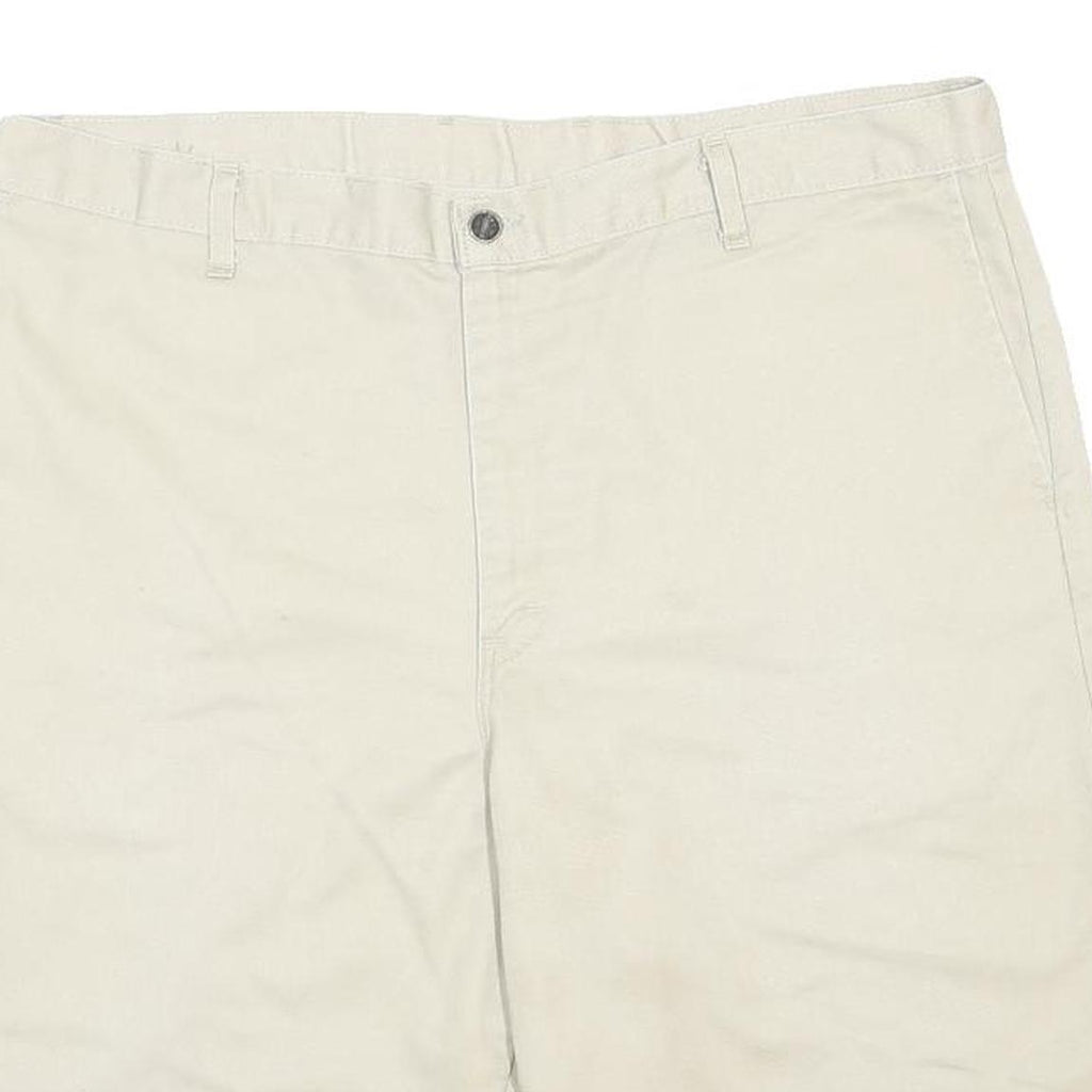 DICKIES Mens Shorts Beige Casual XL W40 Cotton Durable Workwear