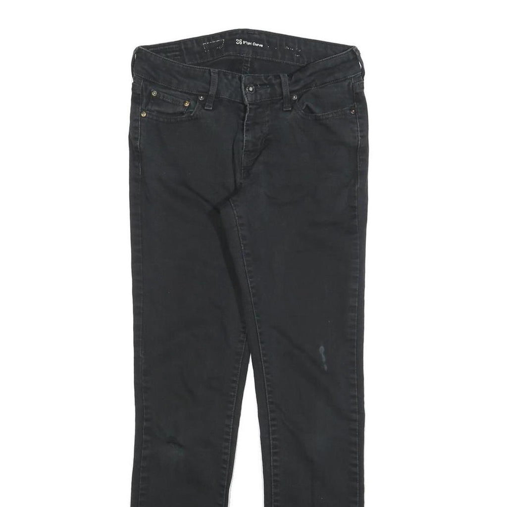 LEVI'S Womens Black Slim Skinny Denim Medium W26 L29 Cotton Blend Zip Jeans