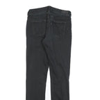 LEVI'S Womens Black Slim Skinny Denim Medium W26 L29 Cotton Blend Zip Jeans