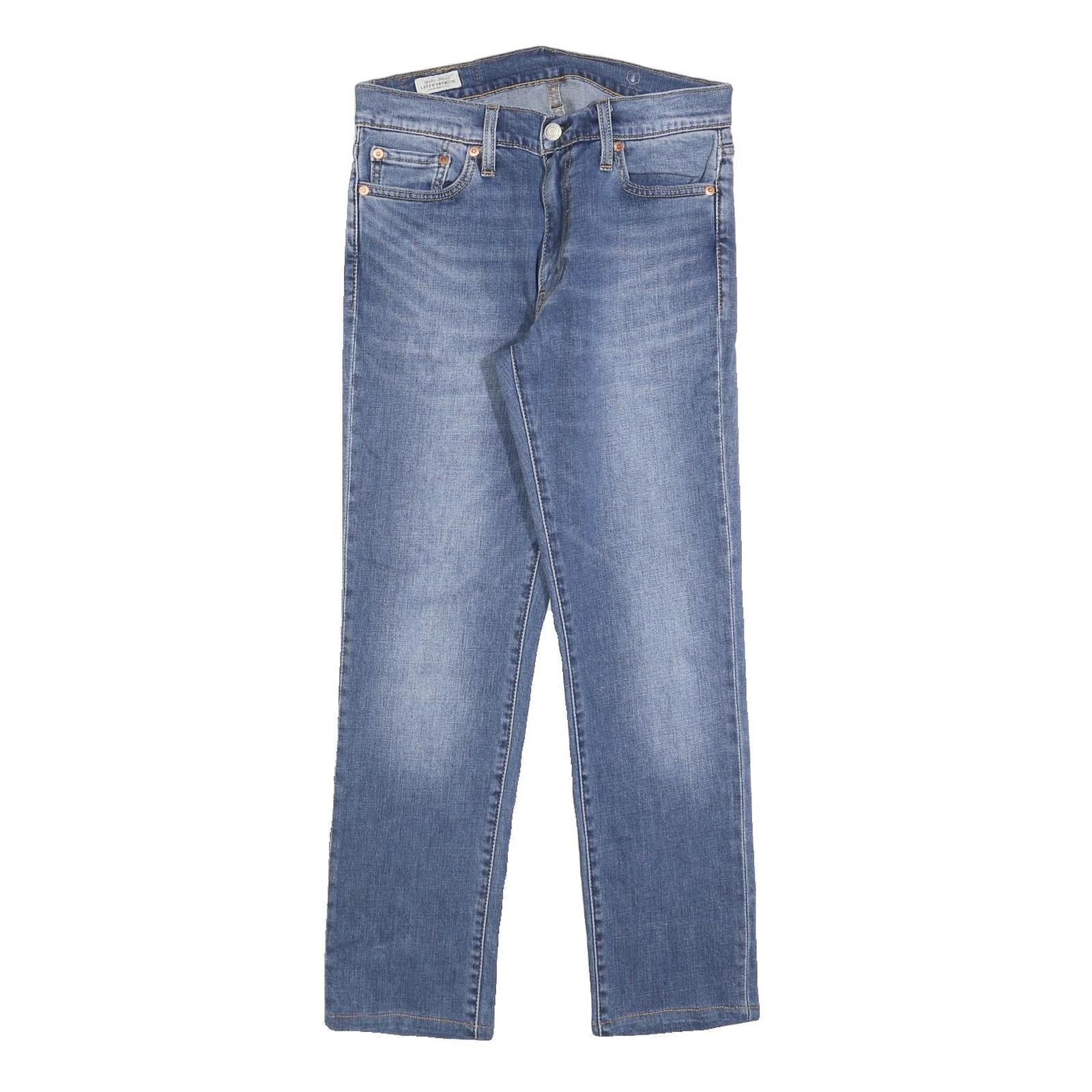 LEVI'S 511 BIG E Mens Jeans Blue Slim Straight Denim Medium W30 L27 Classic Fit