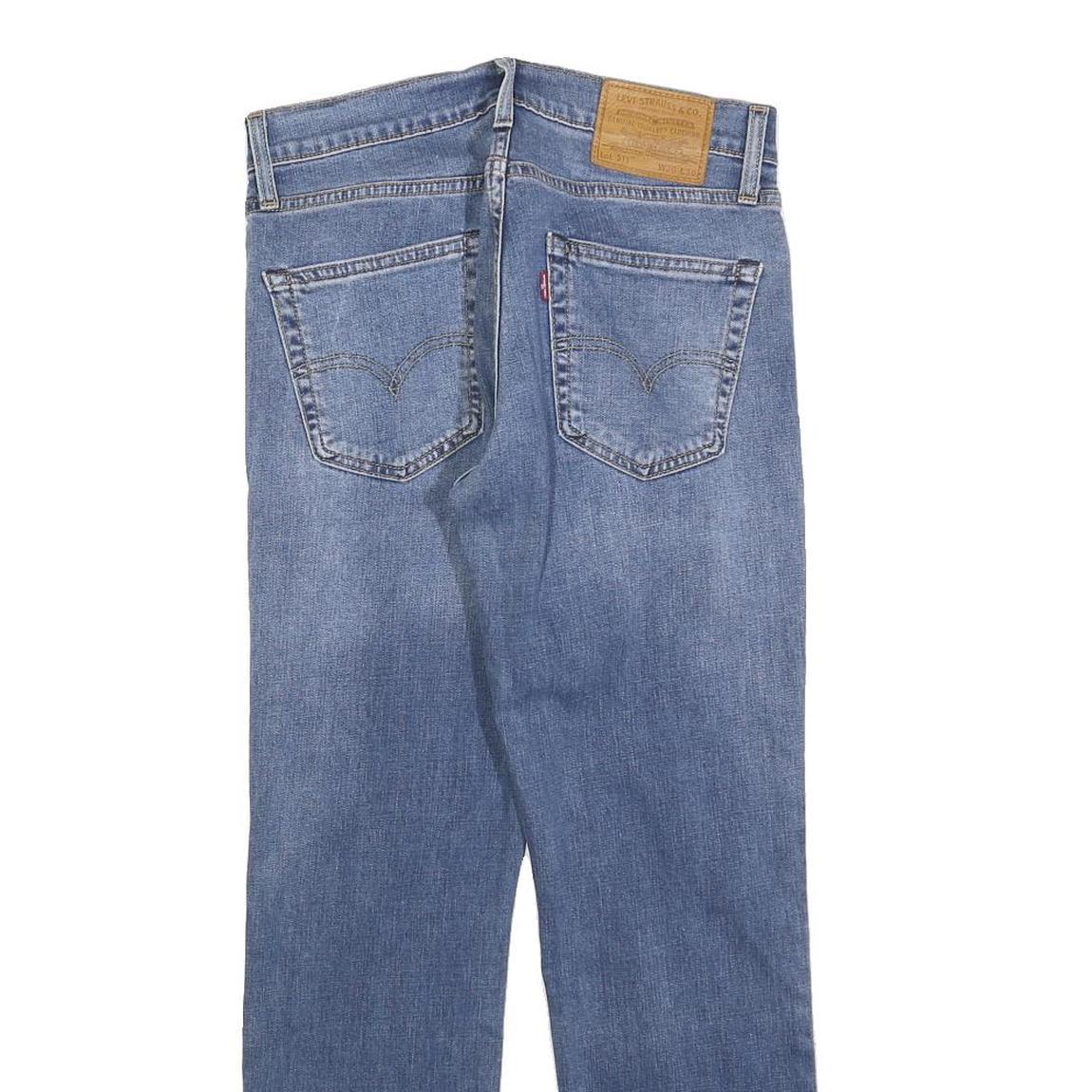 LEVI'S 511 BIG E Mens Jeans Blue Slim Straight Denim Medium W30 L27 Classic Fit