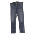 CARHARTT WIP Mens Jeans Blue Regular Straight Denim Medium W32 L29 Zip Cotton