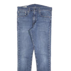 LEVI'S 512 BIG E Mens Slim Blue Denim Raw Jeans W31 L32 Stretch Cotton Blend