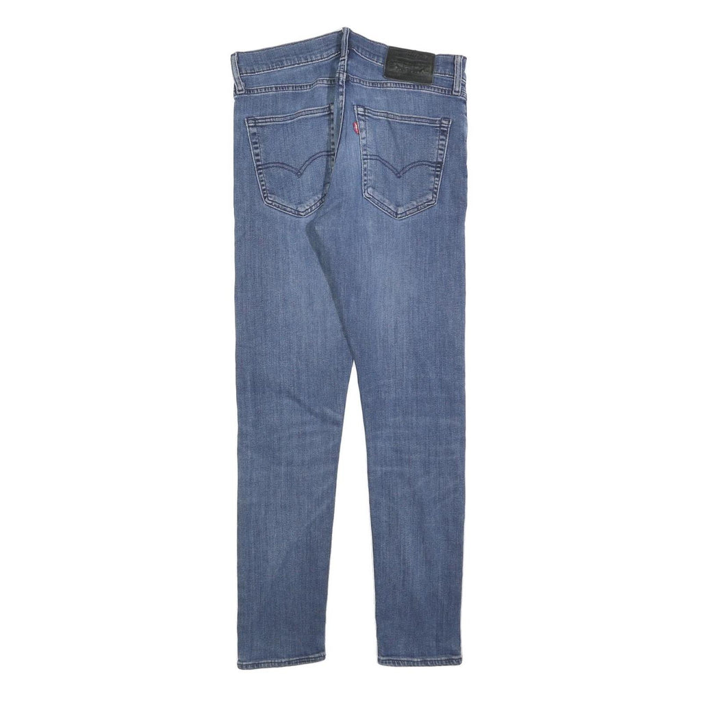 LEVI'S 512 BIG E Mens Slim Blue Denim Raw Jeans W31 L32 Stretch Cotton Blend