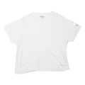 TRUE RELIGION Womens White Graphic T-Shirt L Short Sleeve Crew Neck Logo