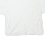 TRUE RELIGION Womens White Graphic T-Shirt L Short Sleeve Crew Neck Logo