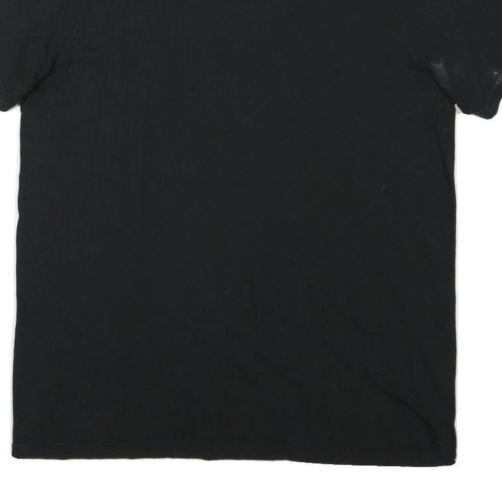 ADIDAS Mens Black Classic Graphic T-Shirt M Short Sleeve Crew Neck Cotton Blend