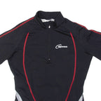 GONSO Cycling Womens Jersey Black 1/4 Zip UK 12