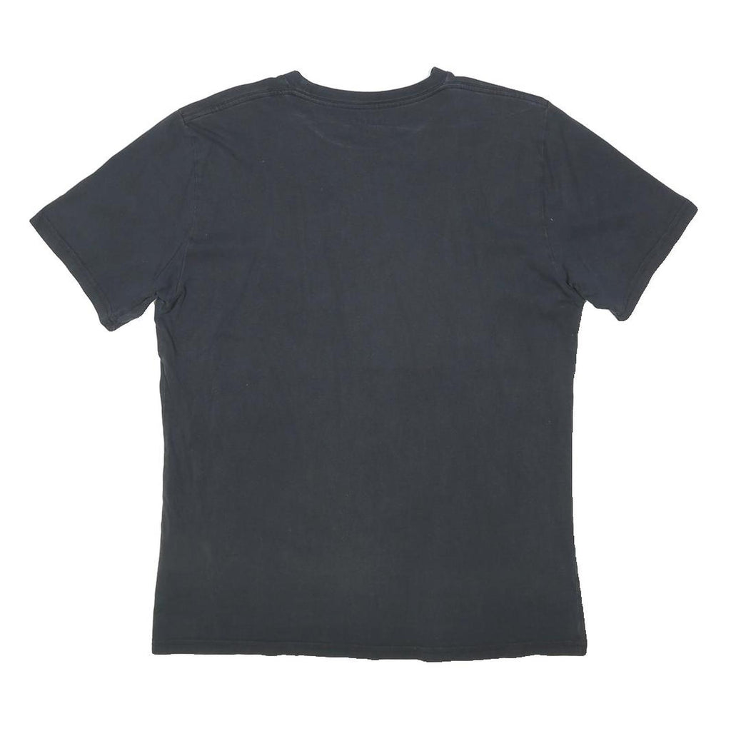 CARHARTT WIP Mens Black Cotton Blend Graphic T-Shirt L Short Sleeve Crew Neck