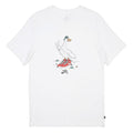 NIKE SB Mens White Cartoon Graphic Short Sleeve Crew Neck T-Shirt S
