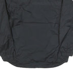 UMBRO Mens Black Trainer Zip Jacket S Polyester Blend Plain Lightweight Sports