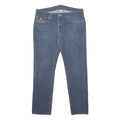 TRUE RELIGION Mens Jeans Blue Slim Skinny Denim Medium W38 L33 Stylish Casual