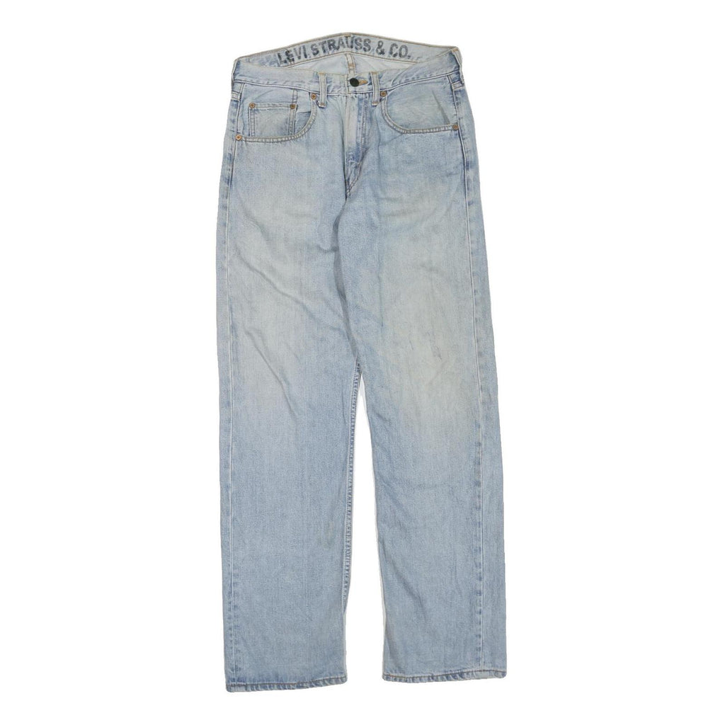 LEVI'S 512 Tapered Mens Jeans Blue Regular Tapered Denim Light W32 L32 Classic