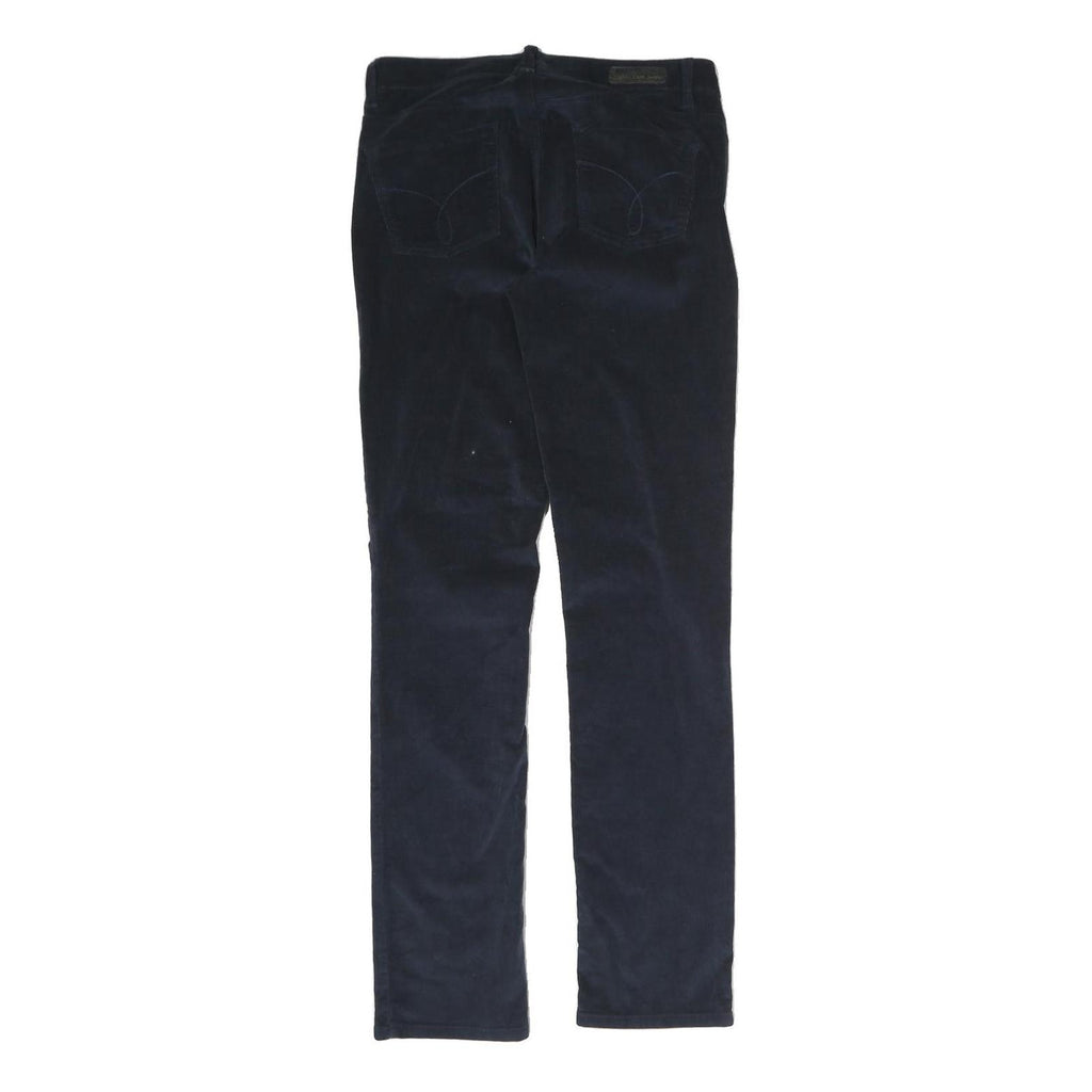 CALVIN KLEIN JEANS Mens Cotton Blend Blue Slim Skinny Trousers W28 L30 Stylish