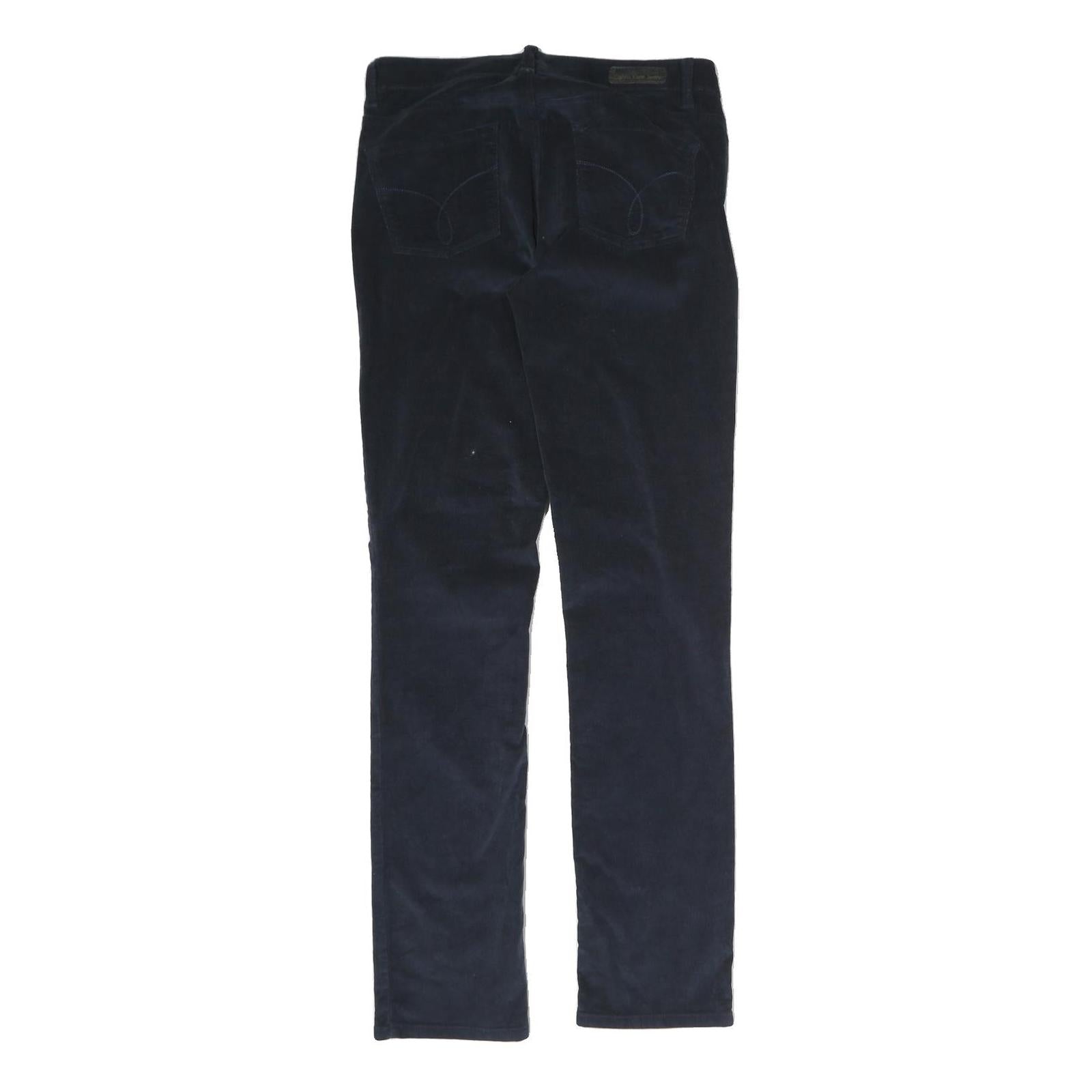 CALVIN KLEIN JEANS Mens Cotton Blend Blue Slim Skinny Trousers W28 L30 Stylish
