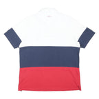 OFFICIAL LICENSED PRODUCT Mens White Navy & Red England Rugby Short Sleeve Polo