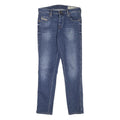 DIESEL Womens Jeans Blue Slim Skinny Denim Medium W28 L27 Classic Zip Pocket