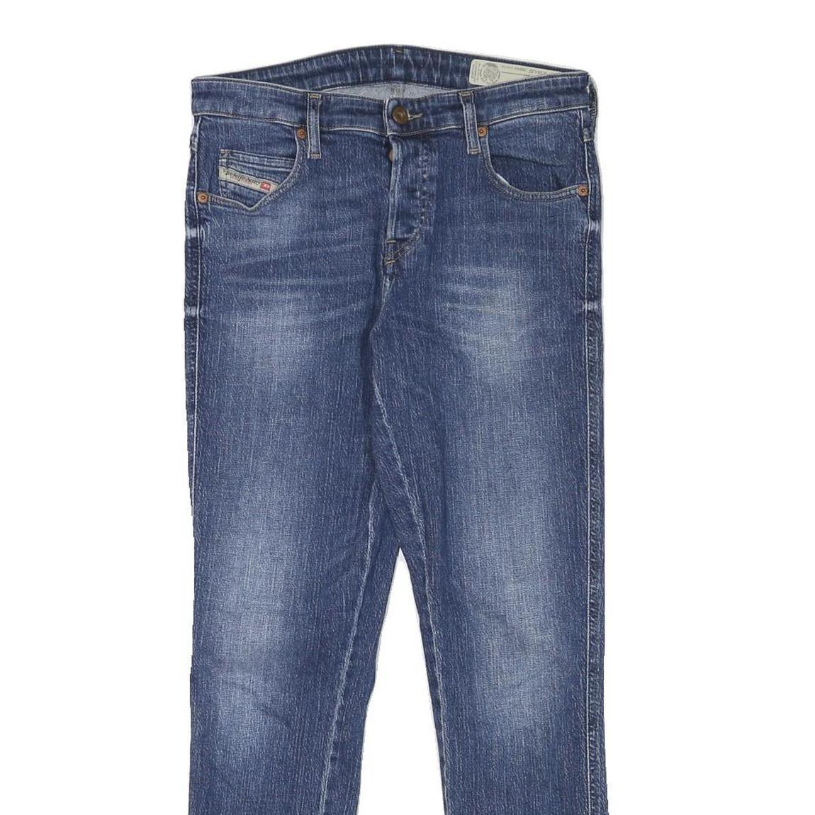 DIESEL Womens Jeans Blue Slim Skinny Denim Medium W28 L27 Classic Zip Pocket