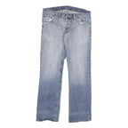 LEVI'S 501 Mens Jeans Blue Regular Straight Denim Medium W34 L30 Classic Button