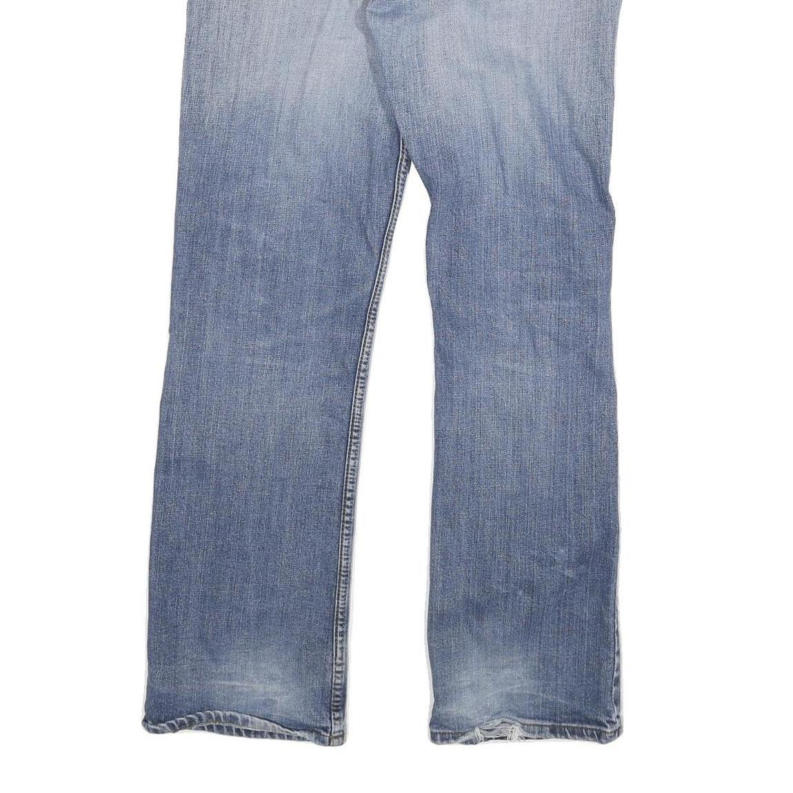 LEVI'S 501 Mens Jeans Blue Regular Straight Denim Medium W34 L30 Classic Button