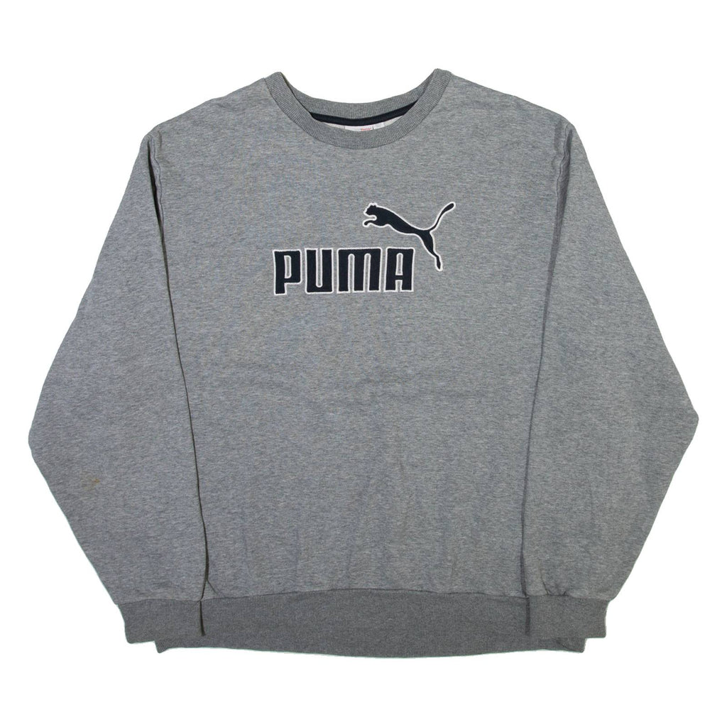 PUMA Mens Sweatshirt Grey XL