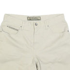 NO EXCUSES Womens Shorts Cream Casual Plain M W30 Cotton Blend Summer