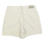 NO EXCUSES Womens Shorts Cream Casual Plain M W30 Cotton Blend Summer