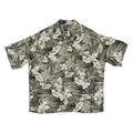 AXCESS MEN Mens Hawaiian Shirt Green Floral XL