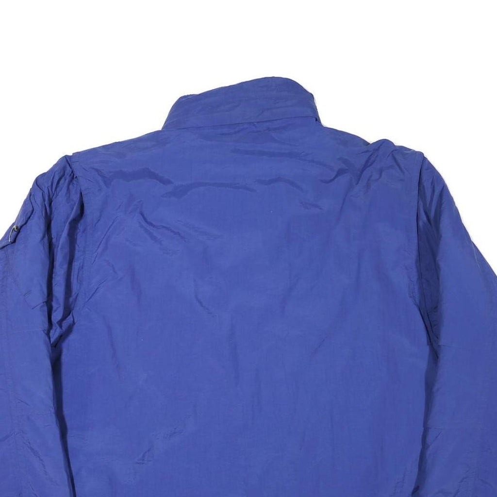 HARBOR BAY Mens Blue Polyester Blend Jacket 2XL Zip Up Outdoor Warm