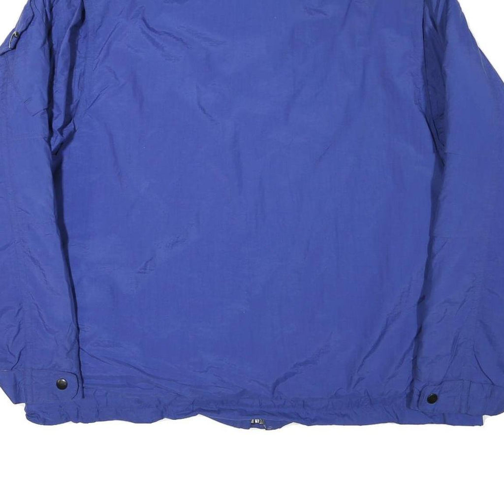 HARBOR BAY Mens Blue Polyester Blend Jacket 2XL Zip Up Outdoor Warm