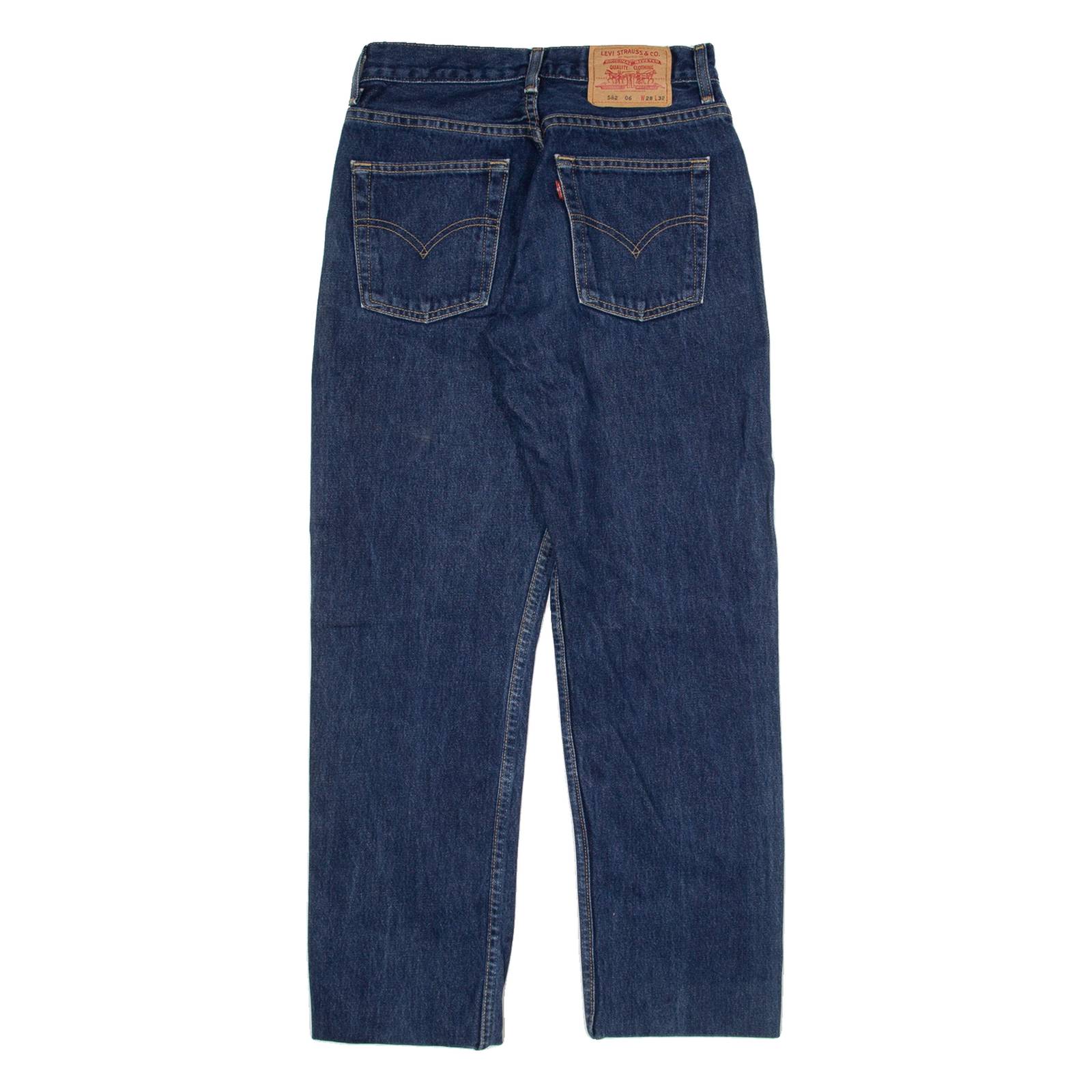 LEVI'S 582 06 Jeans Mens Blue Regular Straight W28 L32