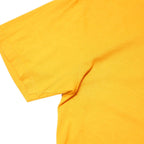 TOMMY JEANS Mens Yellow Graphic T-Shirt L Short Sleeve Crew Neck Cotton